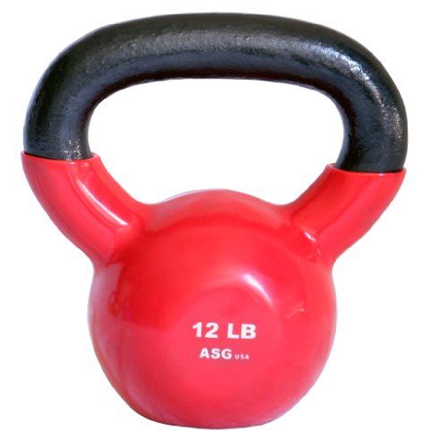 Ader Vinyl Kettlebell Choice of 5,8,10,12,15,18,20,25-50 Lbs