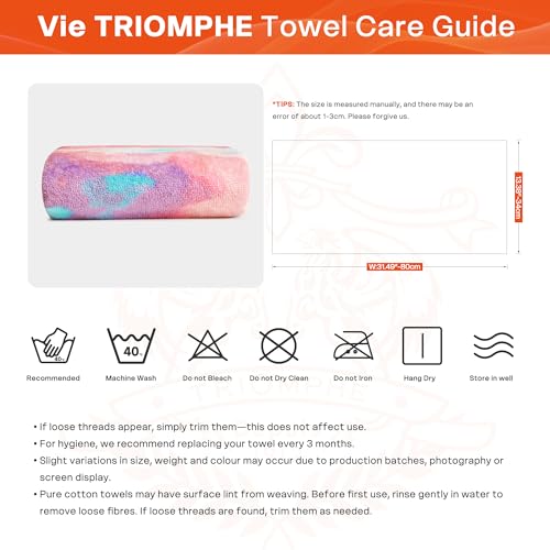 Vie Triomphe 1 Pack 13x31 Inch Fashion Sports Gym Towels Quick Dry Highly Absorbent Sweat Hand Towel for Men Women for Fitness Running Yoga Workout Travel Fitness Exercise - style: 1 Pack of Fashion Hand Towel