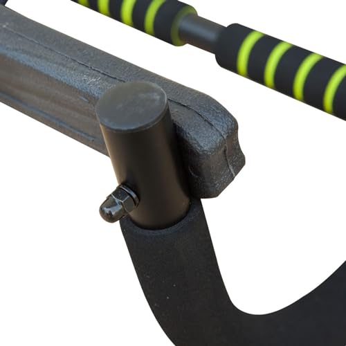 Wall Mounted Pull Up Bar Exercise Chin Bar Portable Dip Bars Multifunctional Strength Training For Indoors Home Gym Fitness Exercise Black One size