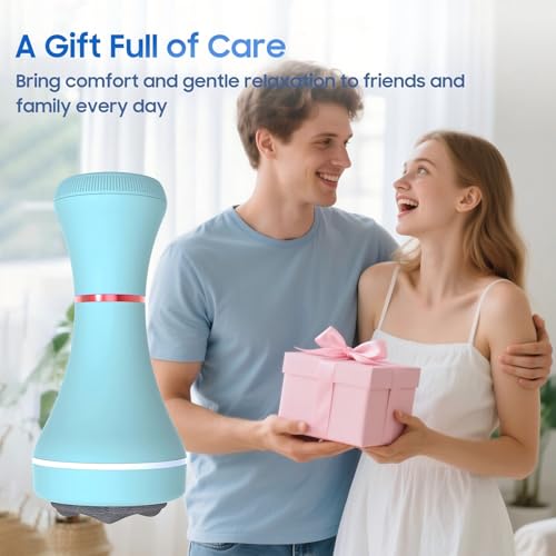 Deep Tissue Massage Gun for Women – 5 Massage Heads, Vibration Therapy for Muscle Recovery & Pain Relief, Cellulite Massager for Legs, Thighs, Abdomen, Neck & Shoulders,