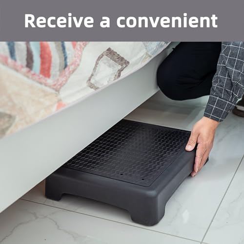 Mobility Step Stool for Adults Half Seps for Stairs for Seniors,Platform Step Safety Step Non-Slip Indoor and Outdoor
