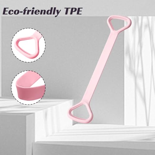 Resistance Bands, Figure 8 with Handles - color: Pink