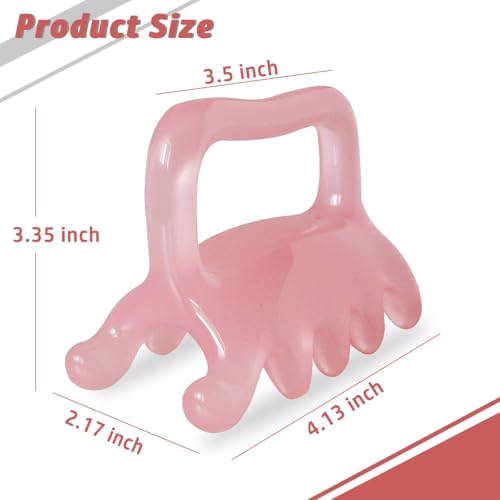 Large Fascia Massage Blaster Tool for Cellulite, Myofascial Release, Muscle Knots, Trigger Points, Cellulite Massager Tool for Body Tension Relief Promote Lymphatic Circulation Pink - color: Pink