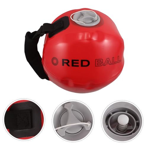UKCOCO Weighted Training Sandbag 30x30cm Red – Portable Sandbag for Home Strength Training, Workout Kettlebell Alternative with Handle