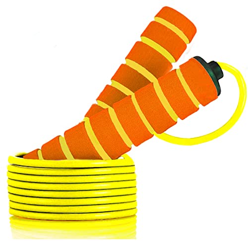 Jump Rope, Jump Ropes for Kids, 2 Pack Kids Jump Rope Lightweight &Adjustable &Durable jumping rope for Fitness-Speed Jump Rope for Women Men Youth, Foam Grips Handles for, Workout