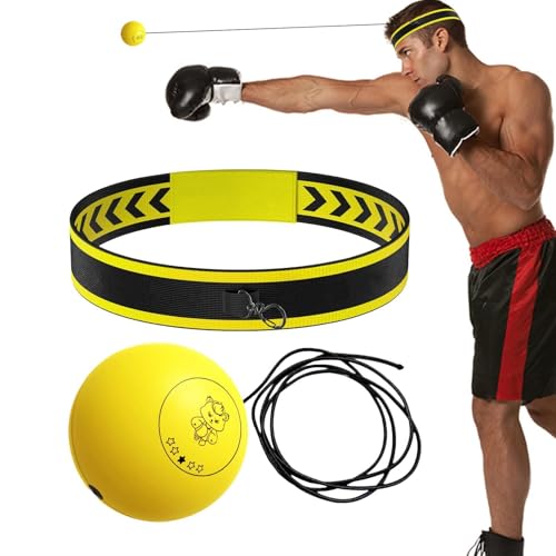 Boxing Reflex Ball Headband Effective Reaction Training Hand Eye