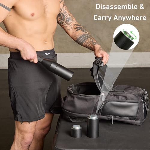 Steel Mace Bell for Training – 17 LB Total 6-Piece Steel Clubs Set – Mild Steel Construction with Black Powder Coating – Full Body Workout, Grip & Forearm Strength, Shoulder Mobility – Home Gym Fitness Tool - size: 9 lbs