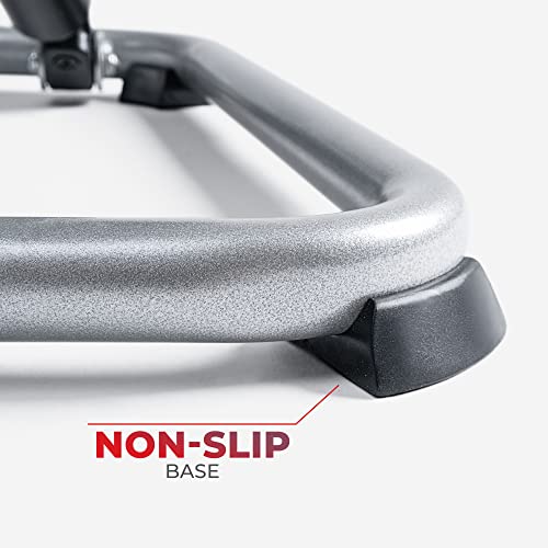 Sunny Health & Fitness Twist Stair Stepper with Resistance Bands - color: Grey
