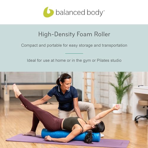 High-Density Foam Roller, Pilates Muscle Recovery Aid, Balanced Body