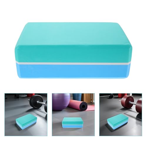 2pcs Eva Non-slip Yoga Blocks for Stretching Exercises, High Density Lightweight Foam Bricks for Men and Women Fitness, Balance, Pilates, and Meditation