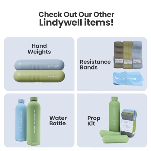 Lindywell Ultimate Exercise Bands for Men & Women, Toned Glutes, Strength - style: Fabric Band Set