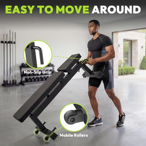 Adjustable Weight Bench for Full Body Workout, 1300 LBS Weight Capacity Bench Press Bench of Home Gym Strength Training, Incline Upright Flat Utility Workout Bench with Fast Adjustment