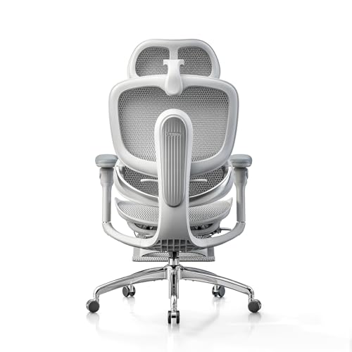 SIHOO Doro C300 Pro V2 Ergonomic Office Chair with Footrest, 2 Packs, Grey - color: Grey, size: Pack of 2