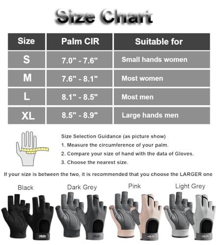 Workout Gloves for Women & Men, Anti-Slip Fingerless Gloves for Weightlifting, Mens Workout Gloves Gym Gloves Fitness Gloves