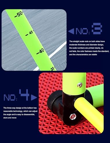 Height Adjustable Hurdles, Adjustable Agility Hurdle and Speed Training Poles Set for Strength and Speed Enhancement in Sports Training, 1 PCS - size: 1 PCS