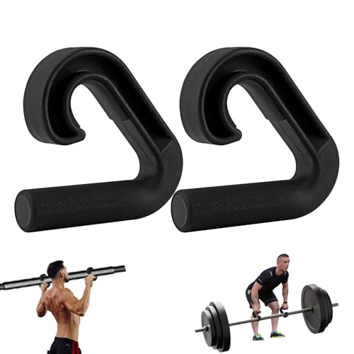 Neutral Grip Pull Up Handles Attachment for Pull up Bars, Barbells & Resistance Bands, Ergonomic, Portable, Durable Handles with Non-Slip Design for Home Gym