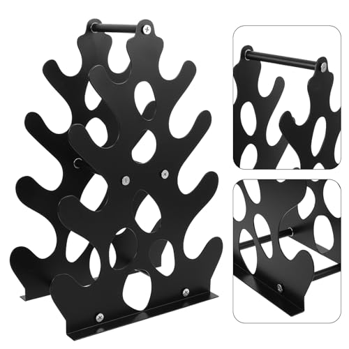 GANAZONO Dumbbell Rack Stand for Home Gym, Multi-layer Weight Storage Rack with Non-slip Base, Compact Kettlebell and Dumbbell Organizer for Strength Training Equipment