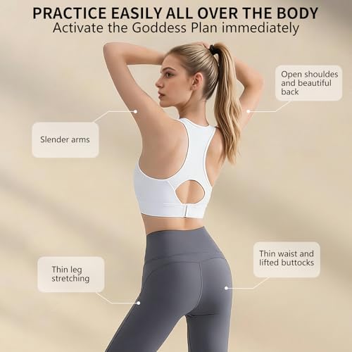 Figure 8 Fitness Resistance Band with Handles, Arm & Back Training Elastic Rope for Pure Barre Workout, Chest, Shoulder Stretching Exercise Equipment for Yoga, Pilates & Physical Therapy. - color: Blue