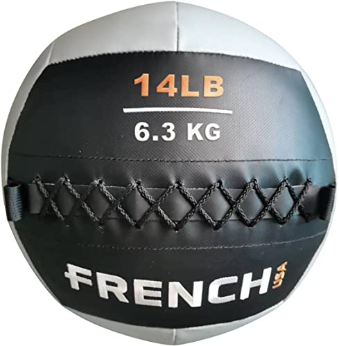 French Fitness FF-SMWB14 Soft Medicine Wall Ball 14 lb (New)