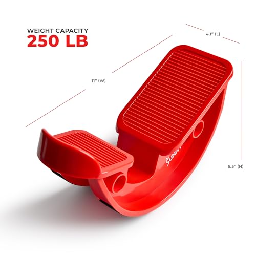 Sunny Health & Fitness Calf Stretcher and Foot Rocker for Plantar Tight Calves Relief Hamstring Ankle Strengthener Facetious Sling Stretch Fighter Stretching Device Mobility