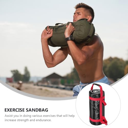 Kisangel 1 Set Fitness Energy Pack Portable Cornhole Set Strengthen Training Bag Sandbags Gym Training Sandbag
