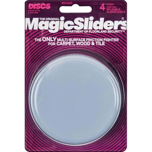 Magic Slider Silicone Floor Gliders – Heavy Duty Reusable Furniture Sliders for Carpet & Hard Floors – Blue, Non-Slip Pads for Easy Movement & Surface Protection|Colour-Blue