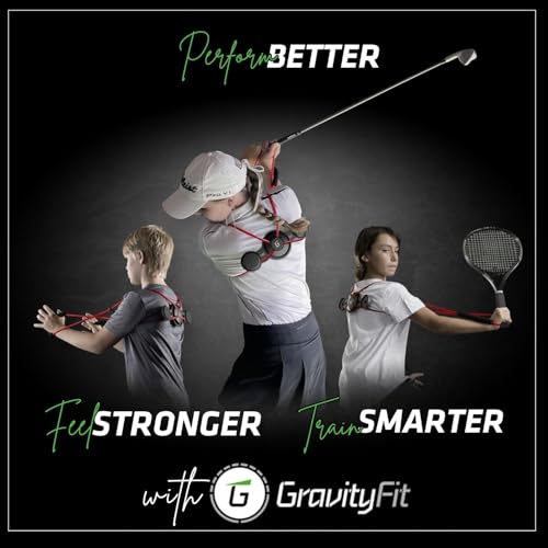 Golf Swing Performance Trainer Aid | Golf Swing Trainer Trusted by PGA Coaches | Backed by 30 Years Research | Elevate Your Golf Training | Enhance Strength, Stability, Rotation & Posture - style: Junior Kit - 2 bands for the developing junior