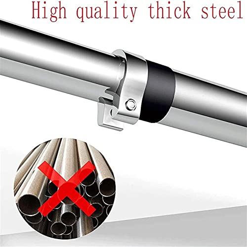 Pull Up Bar, Chin Up Bar for Doorway No Screws, Upper Body Workout Bar with Safety Locking Catch, Heavy Duty Home Fitness Door Exercise Bar Multiple Uses