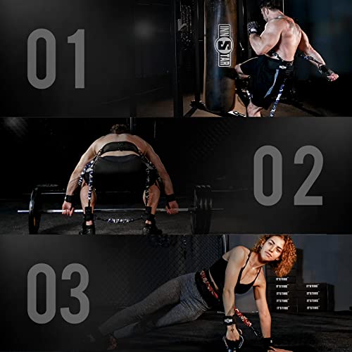 INNSTAR Vertical Jump Trainer for Volleyball Basketball Home Gym, Jump Machine Resistance Bands, Easy to Carry, Adjustable Jump Training Equipment
