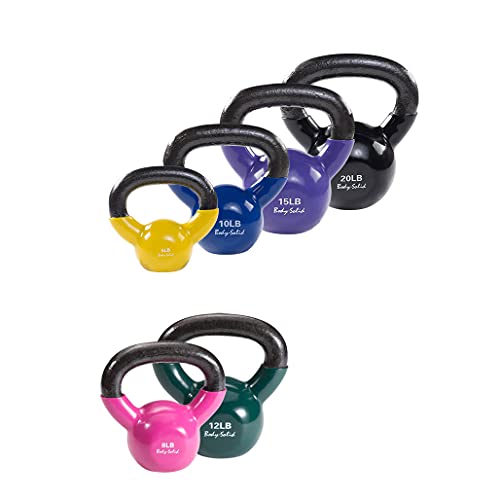 Body Solid Vinyl Coated Kettle Bell Set - size: 70.0 Pounds