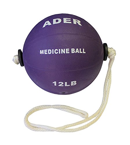 Ader Power Rope Medicine Ball - size: 12lb