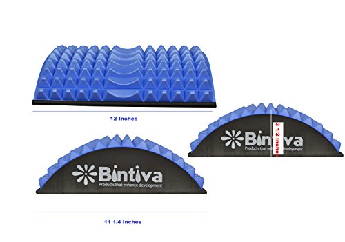 bintiva Back Stretcher - Lumbar Lower Back Stretching Device for Chronic Back Pain.