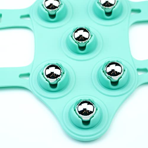 Massage Ball, Roller, Hand Held Massager, Therapy Ball, Back Massager, Trigger Point Ball, Foot Massage Ball, Green - color: Green