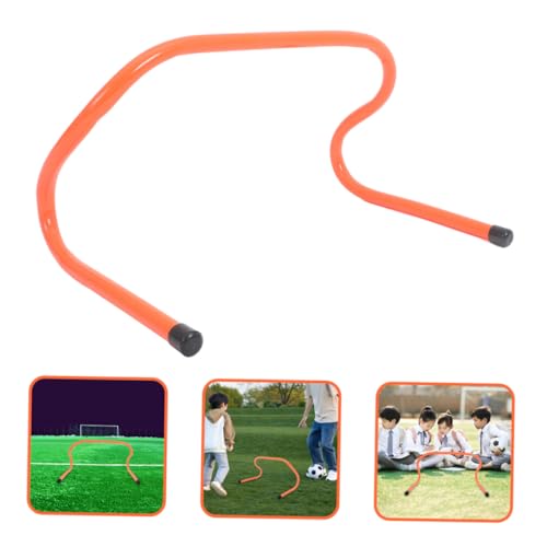 4pcs Sports Agility Hurdles Plastic Training Equipment for Speed and Coordination Drills for Boys and Girls and Athletes Height for Soccer Practice and Fitness Training