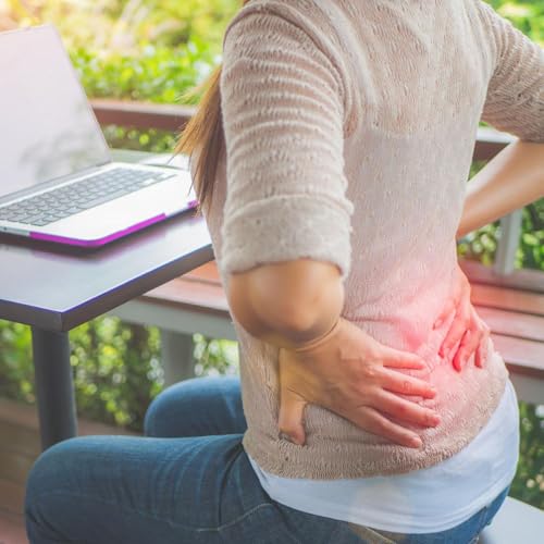 of 2 Multifunctional Massage Rollers with Wood Construction Suitable for Workout Recovery Circulation Improvement Portable Massager