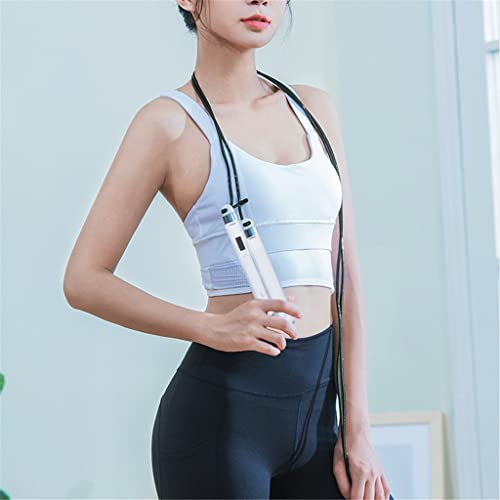Digital Counting Jump Rope Electronic Skipping Ropes with Counter Adjustable Calorie Workout Fitness Equipment Indoor Outdoor