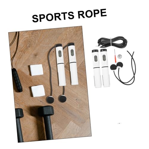 Balacoo Smart Weighted Ropeless Jump Rope Digital Counter, Cordless Indoor Workout Fitness Skipping Rope for Adults and Home Exercise