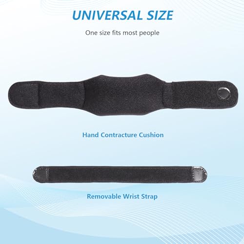 Palm Protector for Hand Contracture, Palm Grip, Finger Contracture Cushion for Rehabilitation Stroke Hemiplegic, Arthritis, Skin Breakdown, Hand Grip Strengthener,Contracture Prevention Pad