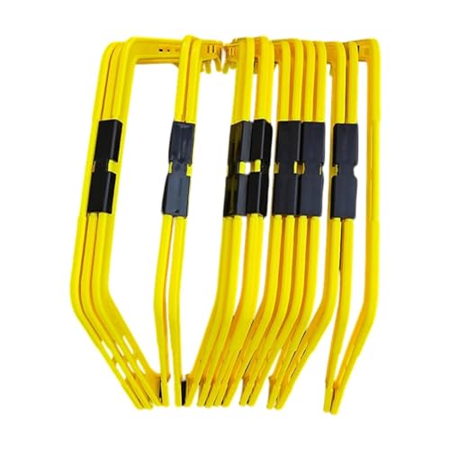 Agility Ladder Soccer Agility Ladder Training Equipment Football Speed Ladder Footwork Ladder PP Construction Suitable for Athletes Gym Workouts