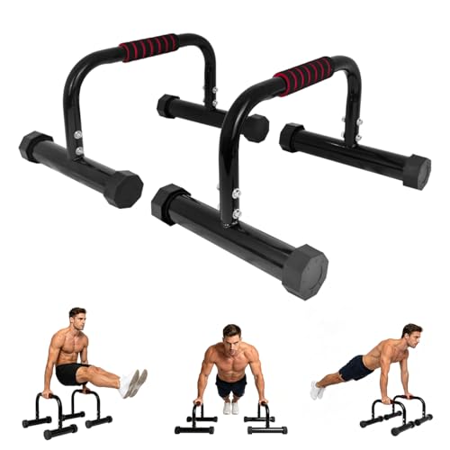 Dip Bars for Home 2 in 1 Strength Training Dip Station for Home Gym,9 Level Adjustable Calisthenics Bars,1200LBS Heavy Duty Dip Stand SPORTING GOODS