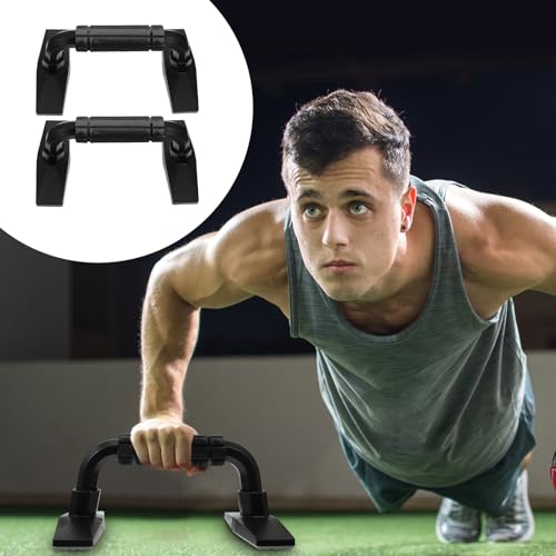 Artibetter 2pcs Portable Push-up Bars Hand Grips Push-up Brackets Small Indoor Fitness Equipment for Chest and Muscle Strength Training