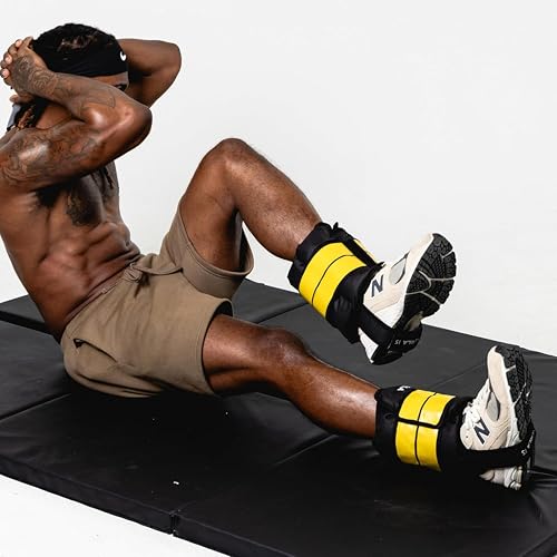 Ankle & Wrist Weights – 8/16/20/30 lbs Pair (4–15lbs - Each) | Dual Adjustable Secure Strap System | Patented Design | Ideal for Home Workouts, Pilates, Yoga, Glute Training - size: 15 lbs each (30 lbs pair)
