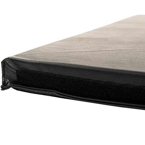 Sunny Health & Fitness Tri-Folding & Puzzle Exercise Mats – Extra Thick, Durable, Non-Slip, Water-Resistant Cushioning for Home Gym, Yoga, MMA, Gymnastics, Cardio, and Core Workouts - style: 6 FT x 3 FT