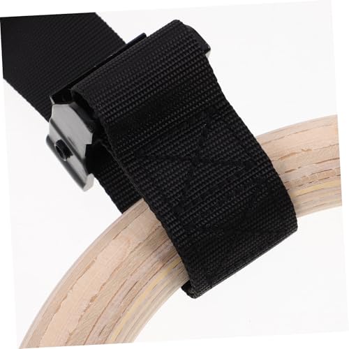 Wooden Gymnastics with Adjustable Straps Exercise for Home Gym Multifunctional Fitness Equipment for Strength Training and Calisthenics
