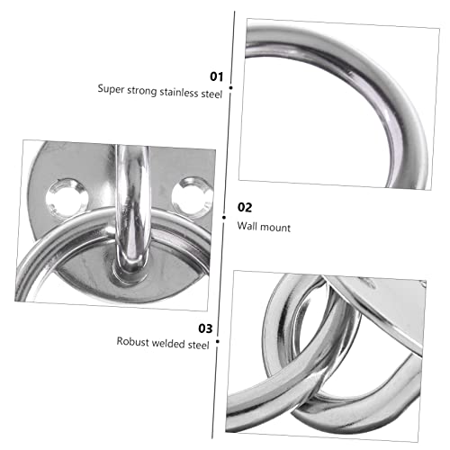 2sets Heavy Duty Ceiling Hooks for Swing Accessories Home Gym Wall Mount Suspension Anchor Functional Trainer Bracket
