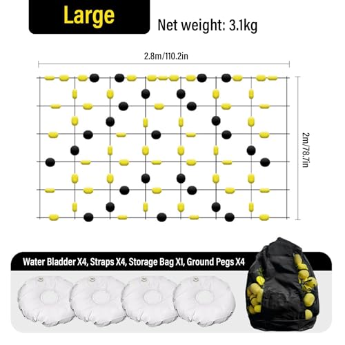 Soccer Training Equipment Goalkeeper Trainer, Goalie Training Equipment with Square Ball Deflector, Reaction Training Aid for Reflex Agility and Hand Eye Coordination Drills