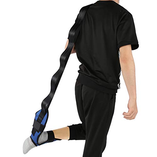 Stretching Strap, Yoga Pilates Leg Belt with Buckle for Flexibility Training, Physical Therapy, Dance, and Home Workouts