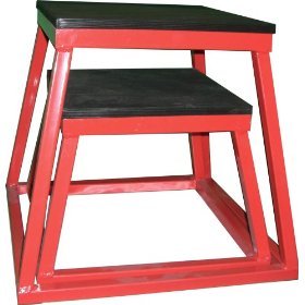 Ader 12", 18" Plyo Boxes - color: Red