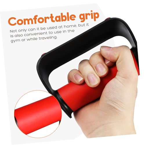 LIOOBO 1 Pair Nonslip Bars for Home Workout Portable Stands for Floor Exercises Durable Fitness Equipment for Strength Training User Friendly Design for All Levels