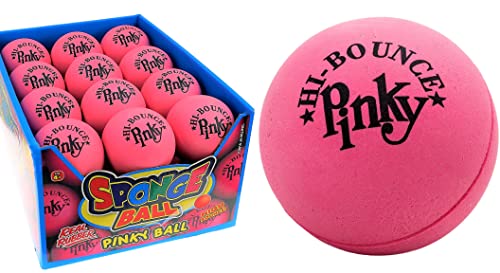 JA-RU Super Bounce Pinky Ball (4 Bouncy Balls) Outdoor Games 976-4A - size: 4 Pack